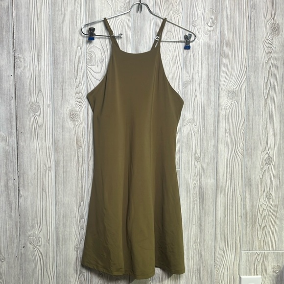 GIRLFRIEND COLLECTIVE Women’s Size XL Fern Green Undress Athleisure Dress - Picture 1 of 5